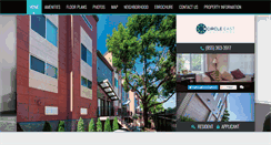 Desktop Screenshot of circleeasttownhomes.com